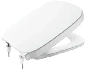Copriwater Debba quadrato dedicato per serie sanitari in abs bianco