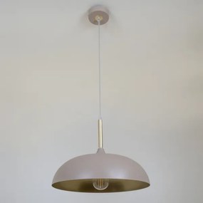 Brilagi - Lampadario a sospensione con filo ABRAHAM 1xE27/60W/230V diametro 35 cm beige