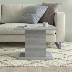 Tavolino da salotto grigio sonoma 55,5x55,5x40 cm in truciolato
