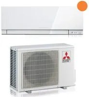 Climatizzatore Condizionatore Mitsubishi Electric Inverter Kirigamine ZEN R-32 White 9000 btu MSZ-EF25VGKW Bianco Wi-Fi Integrato -(Novit)