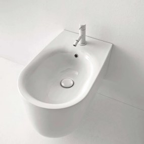 Bidet Sospeso Kerasan Bianco Lucido "Nolita"