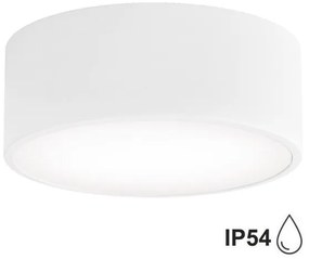 Brilagi - Plafoniera da bagno CLARE 1xE27/24W/230V diametro 20 cm IP54 bianco