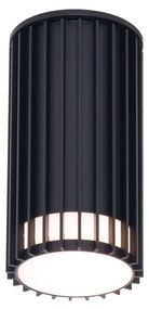 Plafoniera da esterno di design nera IP44 - Boris