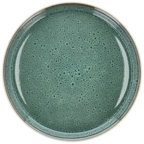 Piatto bianco/verde in gres ø 27 cm Gastro White/Green – Bitz