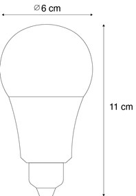 Lampadina LED dimmerabile E27 A60 Opal 9W 806lm 2700-6500K