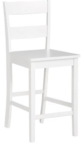 Sgabello da bar in legno di pino bianco (altezza seduta 60 cm) Torpedo - Støraa