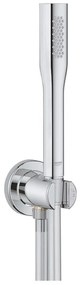 GROHE 26404000 - Doccia a mano STICK con tubo flessibile e supporto, cromato lucido