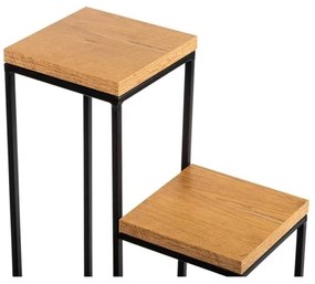 Portafiori KASKADA 70x34 nero/marrone