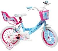 Bicicletta per Bambina 14 2 Freni Disney Frozen Azzurra