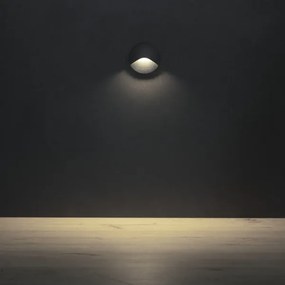 Kanlux 39134 - Lampada a LED per scale EXIN, 2,5 W, 230 V, 4000 K, IP65, antracite, rotonda