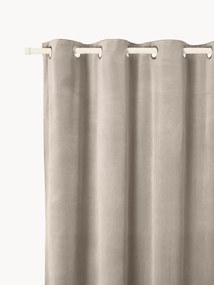 Tenda oscurante in velluto con occhielli Rush 2 pz