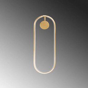 Lampada da parete LED dorata Can – Opviq lights