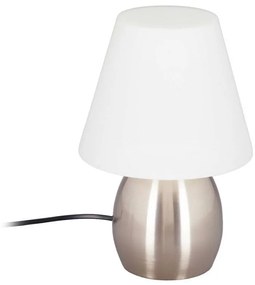 Lindby - Emilan Lampada da Tavolo Nickel/White Lindby