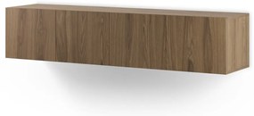 Mobile TV di colore naturale con effetto rovere 180x38x35 cm Daroca – Marckeric