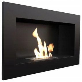 BIO camino incasso GOLF 37,4x64,8 cm 1kW nero TUV