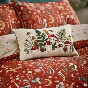Cuscino decorativo in cotone 30x50 cm Embroidery Woodland – Catherine Lansfield