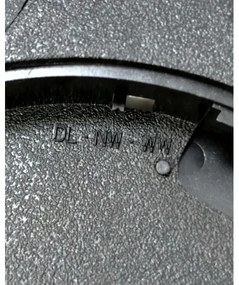 Plafoniera LED/32W/230V 3000/4000/6500K Ø 40 cm nera