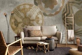 Fotomurale Etno, beige