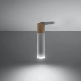 Sollux SL.0631 - Plafoniera PABLO 1xGU10/40W/230V bianco