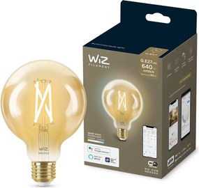 Lampadina LED dimmerabile VINTAGE G95 E27/6,7W/230V 2000-5000K CRI 90 Wi-Fi - WiZ
