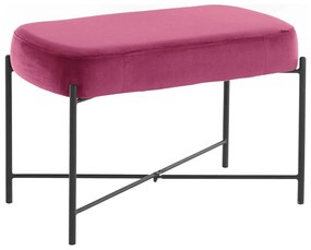 Panchina in velluto rosa Berry - Støraa