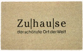 Zerbino fatto a mano Cocos Doormat Zu Hause