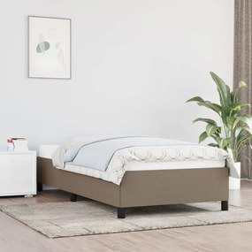 Giroletto Senza Materasso Tortora 90x190 Cm Tessuto /