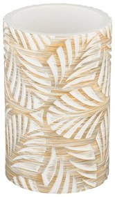 Tazza per spazzolino da denti in poliresina beige Terralba - Wenko