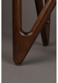 Tavolino rotondo con piano in vetro ø 40 cm Naia – Dutchbone