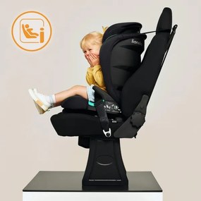 Lionelo - Seggiolino auto NEAL i-Size 100-150 cm Nero Onice
