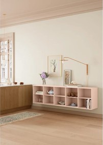 Libreria rosa chiaro da appendere 176x61x42 cm Mistral – Hammel Furniture