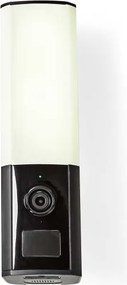 Nedis WIFICOL10CBK - Telecamera esterna Full HD 1080p con LED Wi-Fi IP65