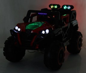 Macchina Elettrica per Bambini 12V Kidfun Fuoristrada 4x4 Rossa...