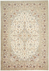 Kashan Tappeto persiano 300 x 210 Beige (Iran) Annodato A Mano