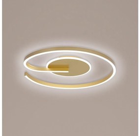 Brilagi - Plafoniera LED dimmerabile SPIRAL LED/56W/230V 3000/4000/6000K+telecomando