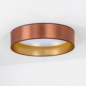 Duolla - Plafoniera LED ROLLER LED/24W/230V diametro 45 cm rame/oro