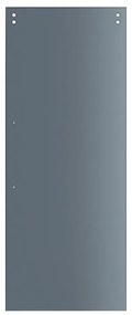 Anta per porta scorrevole Fumè satin in cristallo L 96 x H 215 cm sinistra