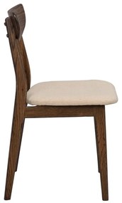 Sedie da pranzo marroni in un set di 2 Rodham - Rowico