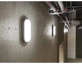 Lampada da parete esterna LED/6W/230V IP54 nera