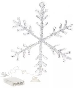 Decorazione per finestre di Natale a LED 16xLED/3xAA bianco caldo