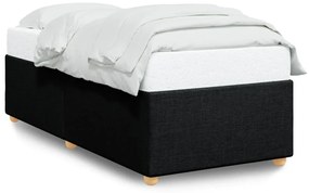 Giroletto Senza Materasso Nero 90x200 Cm İn Tessuto /