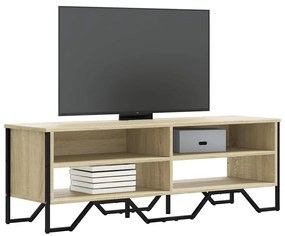 Mobile Tv Rovere Sonoma 122x34x41 Cm İn Legno Multistrato /