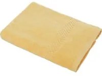 Telo doccia cotone giallo 70x140 cm balza Pop Corn