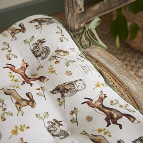 Cuscino per sedia in cotone 36x34 cm Forest Fable – Cooksmart ®