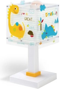 Dalber 73451N - Lampada LED da comodino per bambini DINOS 1xG4/4W/230V multicolore