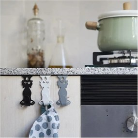 Set di ganci da appendere in metallo 3 pz Curious Cats – Balvi