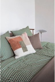 Set singolo con copripiumino e federa grigio-beige in cotone sateen 140x200 cm Mini - Mette Ditmer Denmark