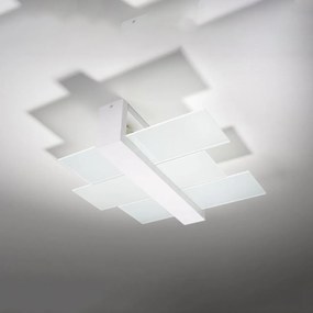 Plafoniera da Soffitto in Legno e Vetro 2xE27 FENIKS 2 da Interno