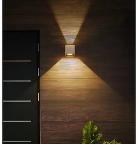 Globo 34168SA - Applique da esterno LED VERONIKA 2xLED/3W/230V IP54