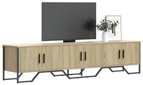 Mobile porta tv rovere sonoma 180x34x41 cm legno multistrato